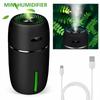 Портативный мини-увлажнитель автомобиля, очиститель воздуха, масляный аромадиффузор, прохладный туман, USB