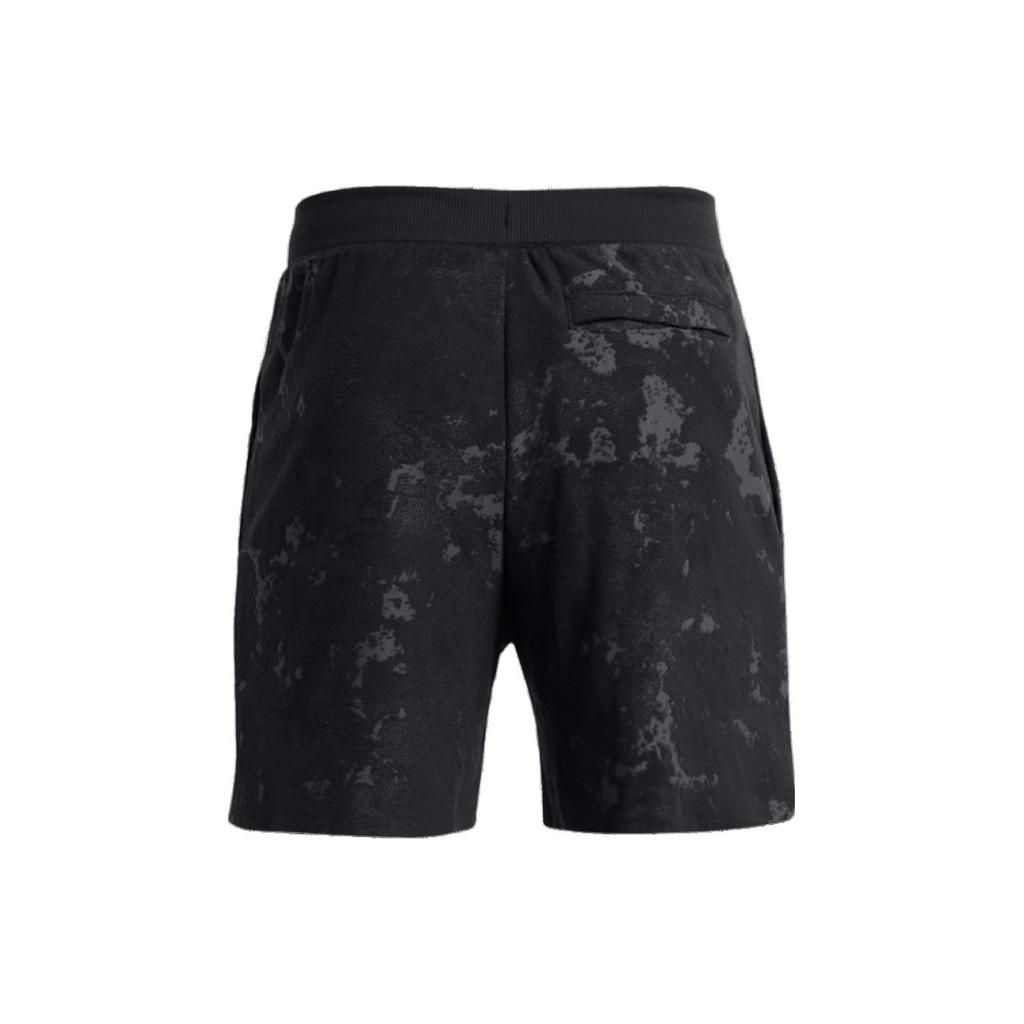 Under Armour Journey Washed Embossed Loose Straight Shorts Men Bottoms 1377180-001