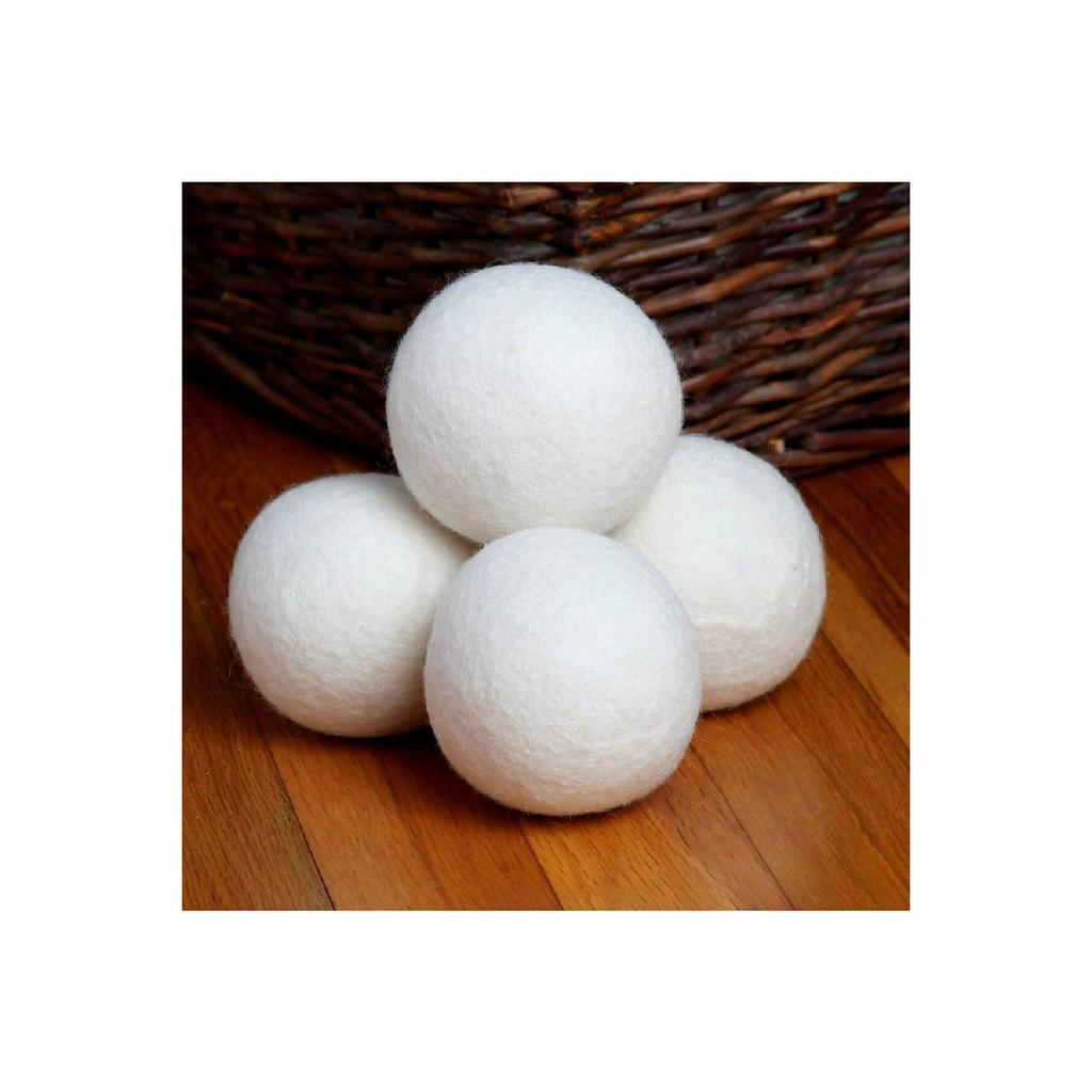 3 Pieces Dryer Ball Natural Softener Dryer Wool Dryer Balls With Lavender Essence Gift