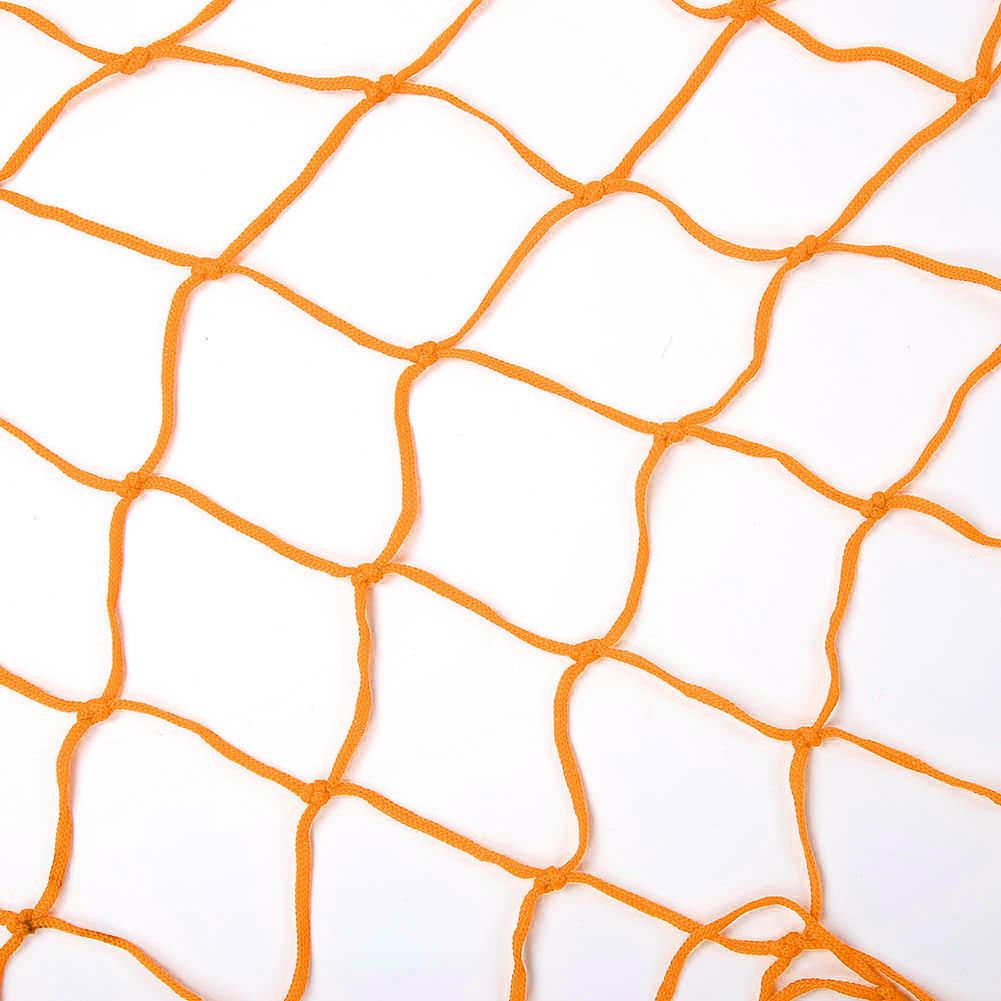 Удобная двухместная подвесная кровать-качели, гамак из нейлоновой сетки для кемпинга на открытом воздухе(оранжевый)