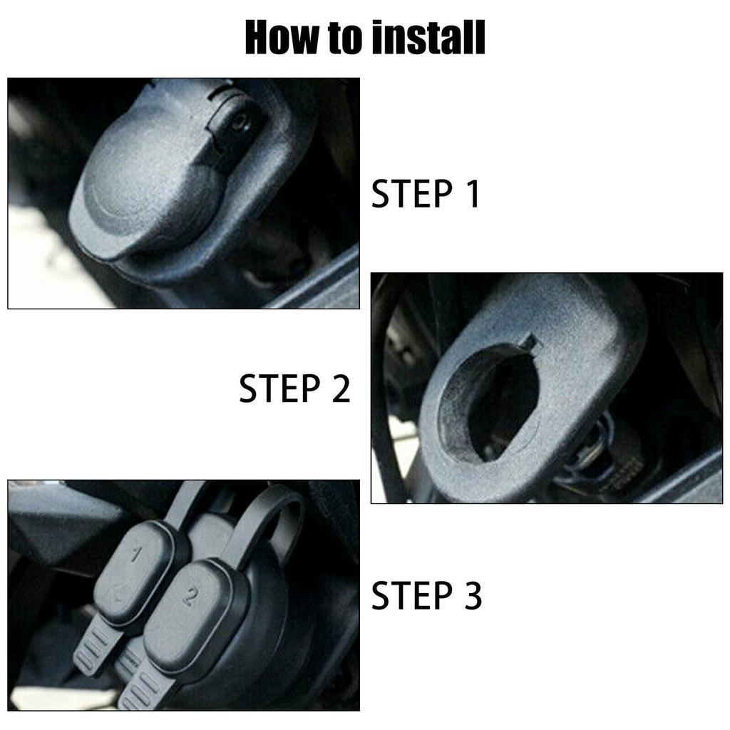 Dual USB Charger Power Adapter Kit For BMW R1200GS R1250GS F850GS DIN Sockets