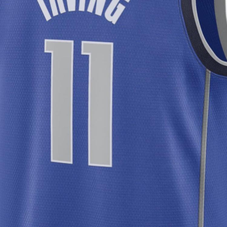 Nike Мужские баскетбольные майки сезона НБА 2023-24 Dallas Mavericks синие DN2002-485