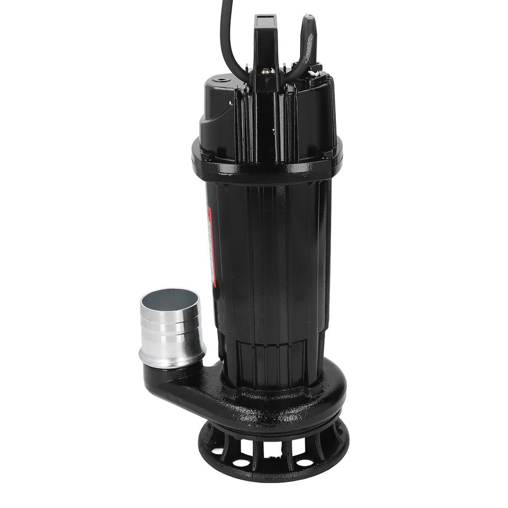 Канализационный насос чугунный погружной комплект для резки сточных вод 12 м3/ч диаметр выходного отверстия 50 мм с 10 м