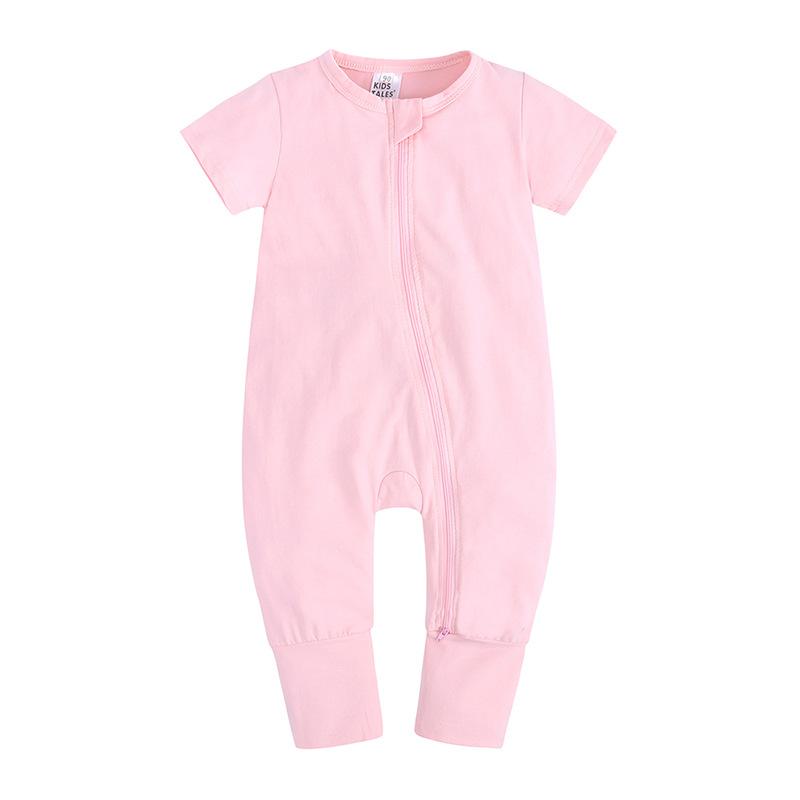 1 Piece Summer Newborn Infant Baby Boys Girls Romper Playsuit Overalls Cotton Short Sleeve Baby Jumpsuit Newborn Clothes