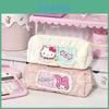 Пенал с дизайном Cinnamoroll и Melody, большой вместимости, для девочек и студентов