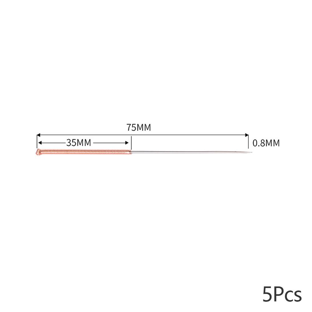 5 шт. Инструменты для 3D-принтера, иглы для очистки сопел из нержавеющей стали, сопло E3D V6, сопло MK8, игла для сверления сопел для 3D-принтера Ender 3 V2