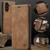 CaseMe Retro Magnetic Flip PU Leather Case for Samsung A57 A37 A27 A17 A07 A56 A36 A26 A16 A06 Wallet Cover Phone Case