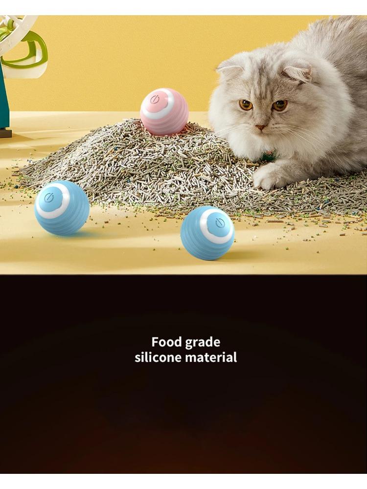 Интерактивный мяч для кошек, умные игрушки для кошек, электронная интерактивная игрушка для кошек, волшебный шар, электронная интерактивная игрушка для кошек, аксессуары для игр для кошек