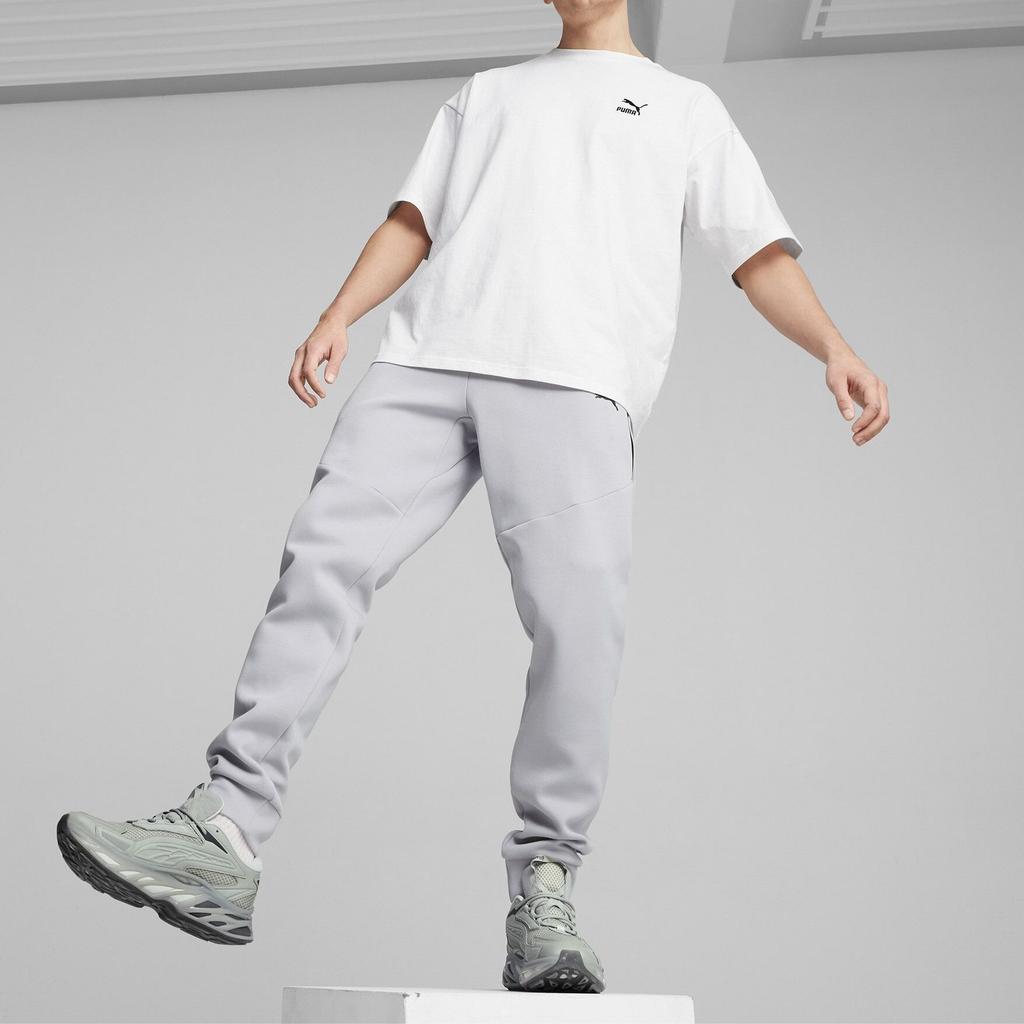 PUMA Knitted Sweatpants Men's Gray 626141-63