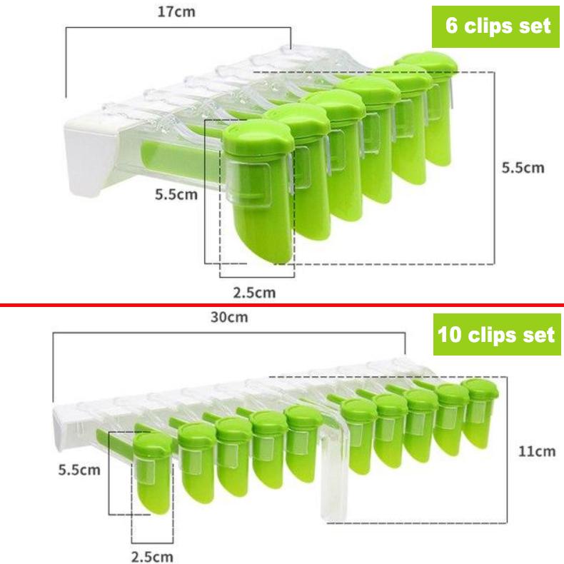 Полка для хранения мешков для специй, держатель для мешка с приправами без перфоратора, уплотнительные зажимы, подставка для соли, перца, кухонная полка, органайзер, новинка