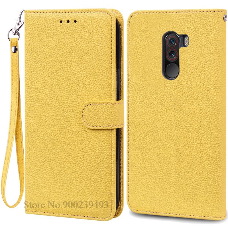 For Xiaomi Pocophone F1 Case Shockproof Wallet Flip Case For Poco F1 Cover Xiaomi Mi Poco Phone F1 Poko F1 PocoF1 Phone Cases