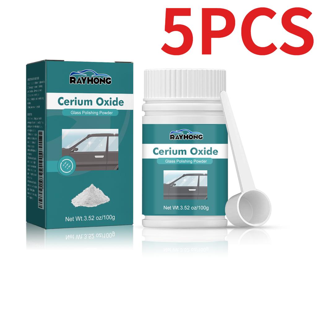 Порошок для полировки стекла оксидом церия Окно Лобовое стекло Лобовое стекло Удалитель царапин Инструмент для ремонта Воск Полировальный пад Полировальный порошок