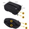 Двухслойная EDC сумка Мужская Тактическая поясная сумка Molle Сумка на бедро Fanny Pack Аксессуары для кемпинга и охоты Универсальная сумка