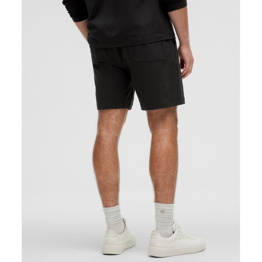 Lululemon Мягкий трикотажный короткий 7 черный