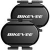 Bikevee Cadence Sensor Speed Sensor for Bluetooth Compatible with Cycle Computers and Zwift & (2-Pack) Bicycles, & ANT+ Wireless,