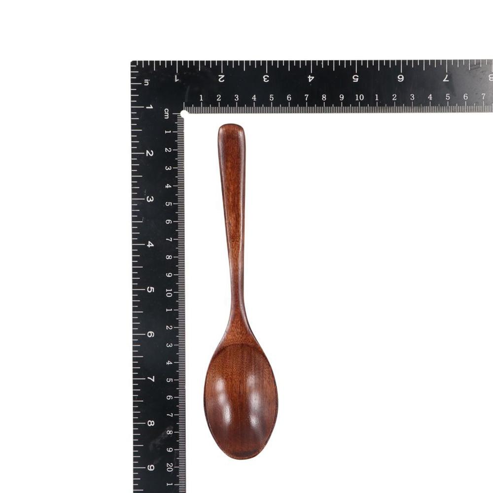 Не царапающая посуда Чайная ложка Чай Кофе Кухня Ложка для перемешивания Вилка Кофейная ложка Деревянная ложка