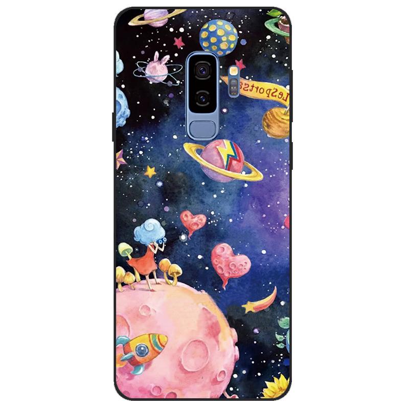 Чехол для Samsung Galaxy S9 Plus, силиконовый чехол, милый узор, мягкий чехол из ТПУ для Samsung Galaxy S9 S 9 Plus, чехол-бампер для телефона