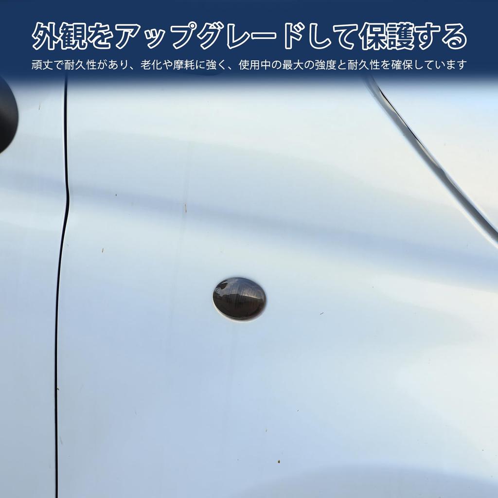 Hcilloend Комплект накладок на поворотники для нового Fiat 500 Боковой фонарь указателя поворота Листовая пружина Фонарь указателя поворота Листовая Панель фонаря указателя поворота Рамка Кольцо фонаря