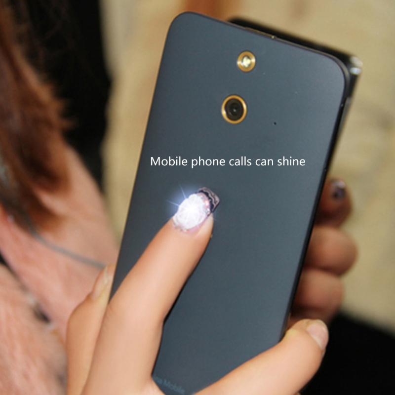 Светодиодная наклейка для ногтей NFC Flash LED-чип для ногтей Умная светящаяся наклейка для ногтей Цветной гель-лак для ногтей с разноцветным чипом