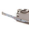 Mini Stainless Steel Retractable Measure Tape Ruler Keychain Key Ring Pendant