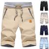 Summer Men's Shorts Beach Pants Pure Cotton Quick-drying Men's Shorts Sports Large Size Beach Pants