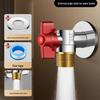 All-Copper Quick-Open Universal Angle Valve for Kitchen and Toilet (4-Point, Cold and Hot)