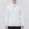 Under Armour Тренировочные спортивные трикотажные толстовки с капюшоном для мужчин, белые 21600303-100