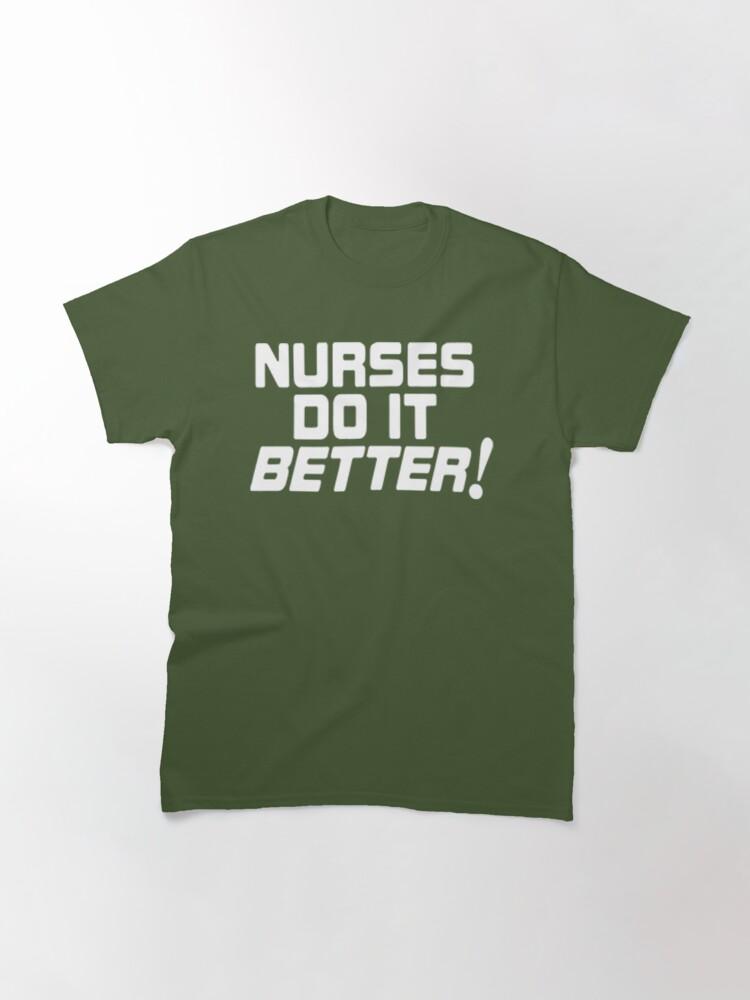 Led Zepelin Robert Plant - Nurses Do It Better! Classic T-Shirt