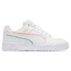 PUMA Slipstream Cushioned Durable Low Skate Shoes Unisex White Green 390123-03