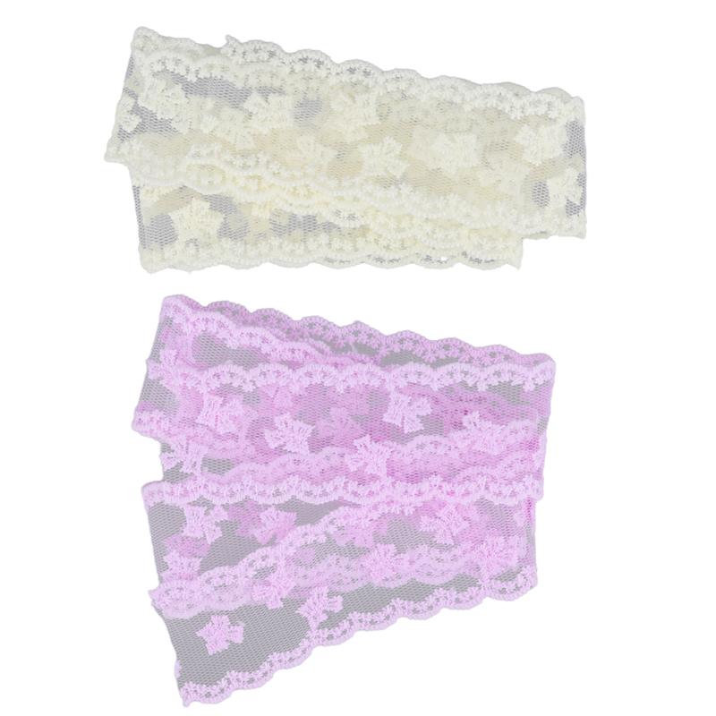 1/2M тканевая лента подарочная упаковка волнистая кромка лента кружевные аксессуары вышивка волнистый край DIY головной убор полое кружево ручная работа 4 см