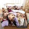 KPOP FIFTY FIFTY Merch Cupid Album Bedding Set Boys Girls Twin Queen King Size Duvet Cover Pillowcase Bed boys Adult