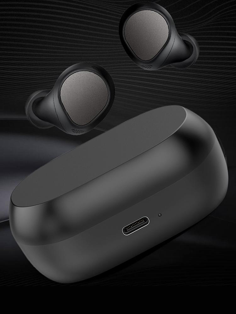 Charging Case 600mah Wireless Charging Case Type-C Port Replacement Charger Case Cradle Dock for Jabra Elite 7 Pro Earbuds