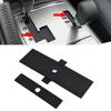 2PCS Gear Shift Panel Dust Cover Shift Lever Panel Trim Strip Rubber For Mitsubishi Pajero Montero V93 V97 V98 8015A066 8015A065