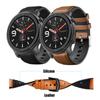 Leather Silicone Bracelet ForAmazfit Cheetach Pro T-Rex Ultra GTR 47mm 42 Mm Wrist Strap For Amazfit Trex Pro /GTR 4 3 2 Watchband