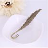 2Pcs Feather Bookmark Metal Book Mark Page Reading DIY Gifts Stationery for Home Study School Office