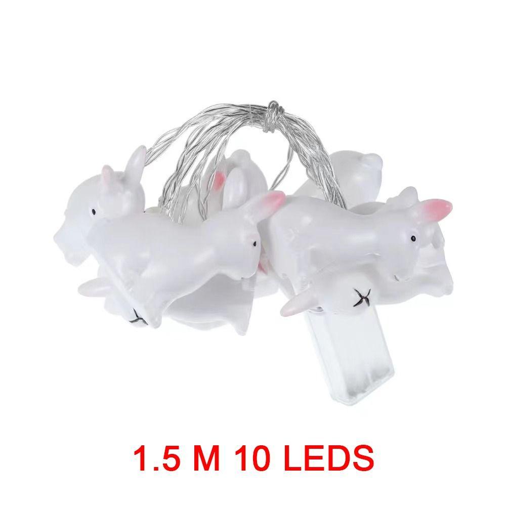 Яйца Цыпленок Морковь Пасха Светодиодная Гирлянда Теплый Свет Праздничная Лампа Модная Гирлянда Огни Вечеринка