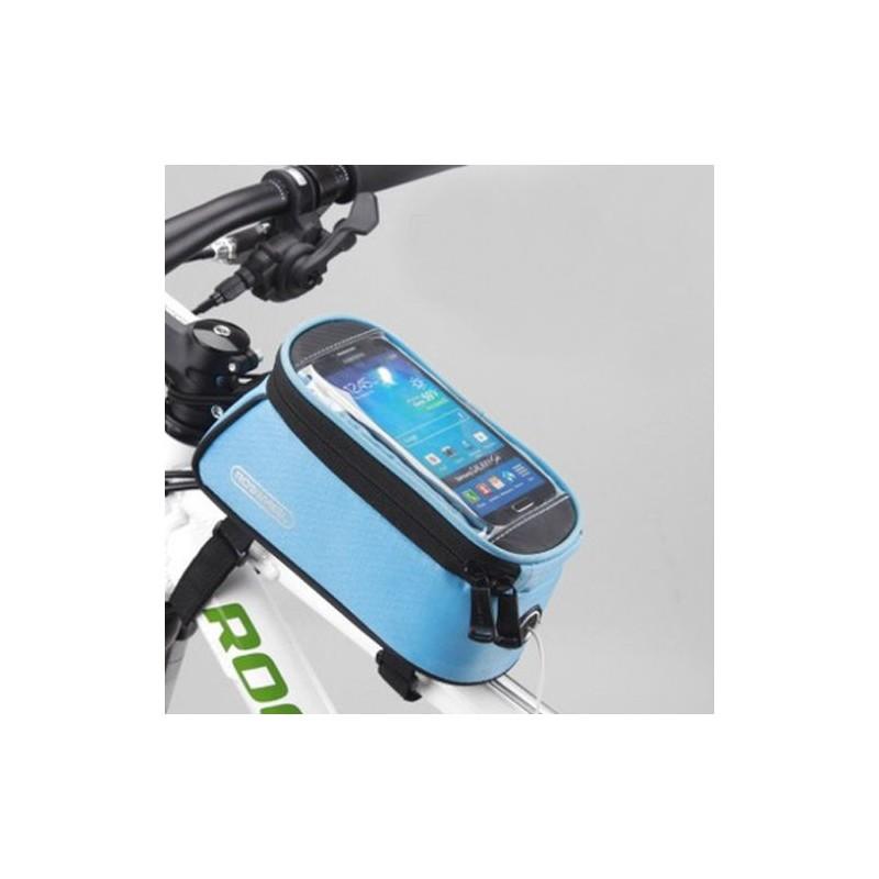 Cycling Handlebar Bag With Touch Screen Compatibility For Mountain Biking