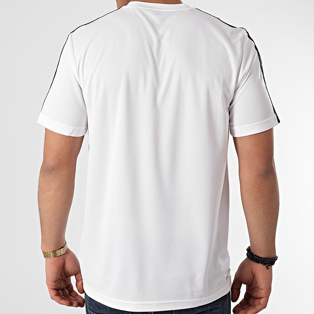 Adidas D2M 3 Stripes Tee Мужские топы Белый FL0356
