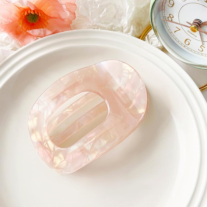 Заколки для густых волос Плоские зажимы-когти Прочный захват Гибкие зубцы Удобный изогнутый дизайн Для всех текстур волос