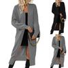 Women's Loose Casual Long Sleeved Knitted Cardigan Sweater Jacket Fashionable Jacket