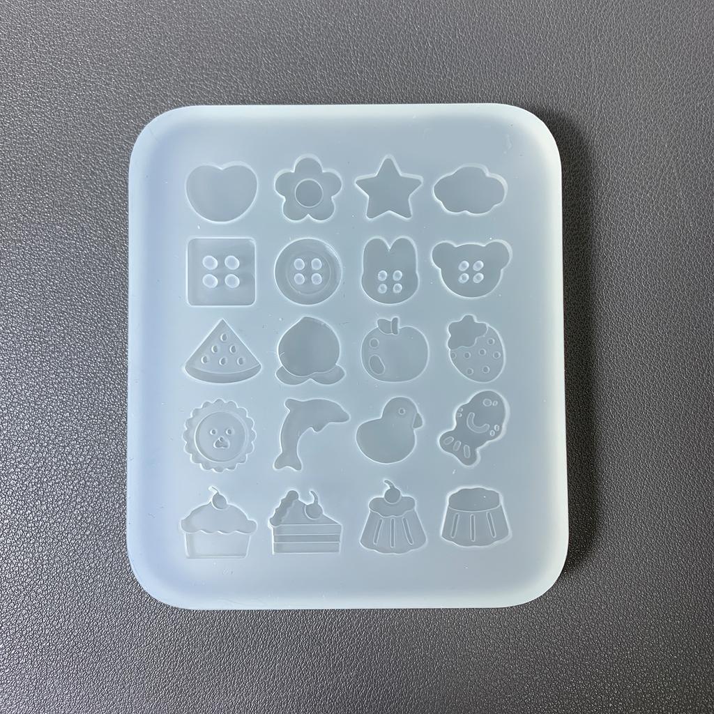Multipurpose Sturdy Silicone Mould for Crafting Unique Button Waterproof and Portable Home Decoration Easy Demold