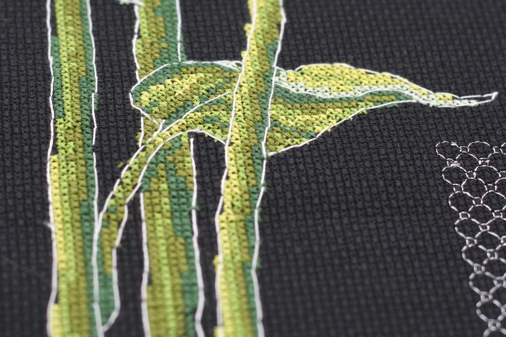 Cross Stitch Kit Abris Art Flowers