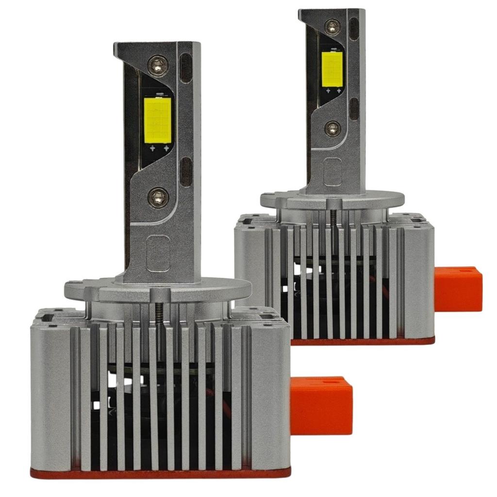 2 Pcs D3S LED Bulbs CANBUS New Homologation 20000lm Off-Road