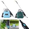 1.35 Gallon/5L Battery Powered Sprayer with 3 Mist Nozzles Electric Sprayer with USB Rechargeable Handle Garden Sprayer
