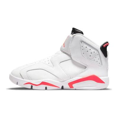 Детские кроссовки Air 6 Retro Little Flex PS Infrared White Infrared-23 Black CT4416-101
