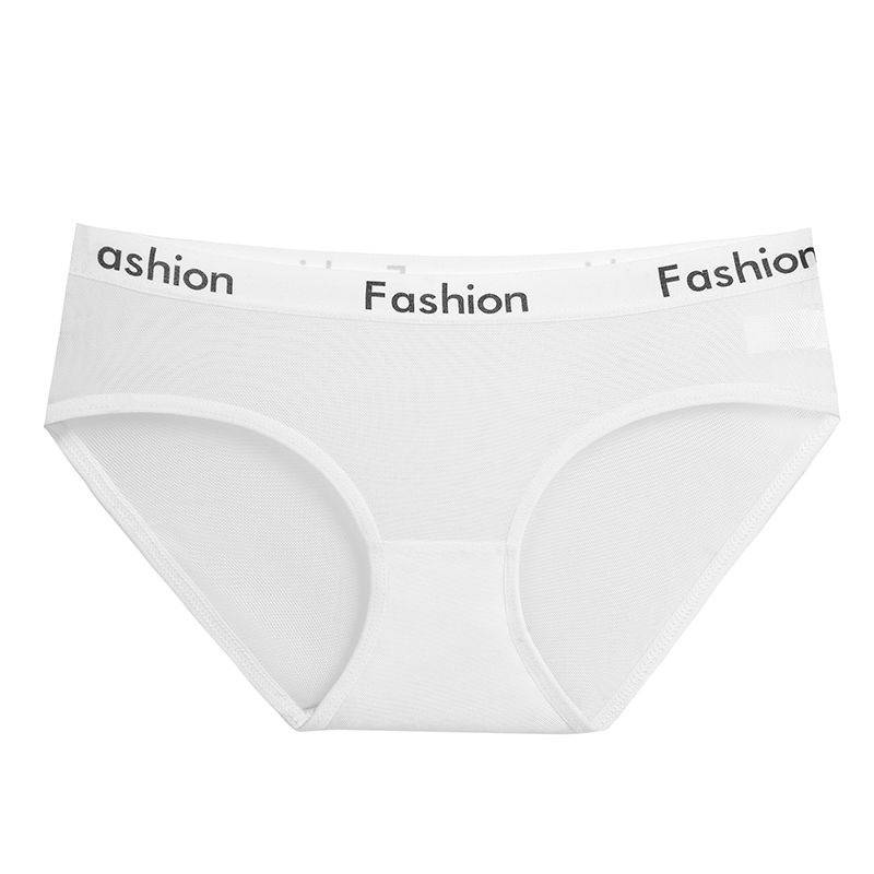 Сексуальные трусики для женщин, бесшовные трусы ikule, прозрачное нижнее белье из сетчатой ​​пряжи с низкой талией N04