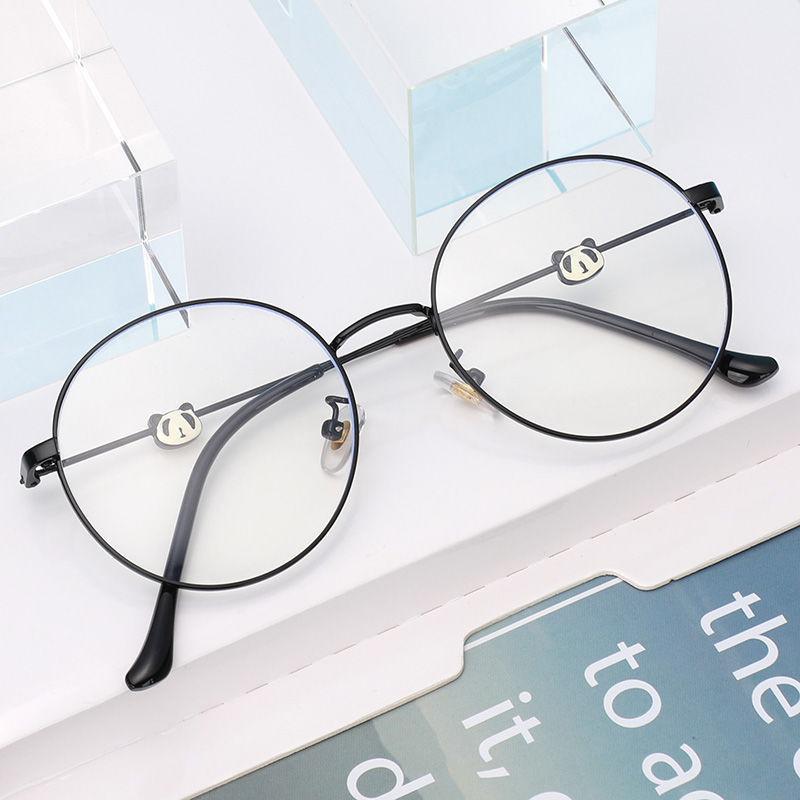 Женские очки в стиле панды, милые оптические очки, анти-УФ-очки, очки для компьютера, очки для близорукости
