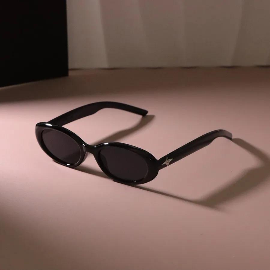 Повседневные овальные солнцезащитные очки с маленькой оправой для женщин и мужчин, солнцезащитные очки, женские зеркальные цветные, дизайнерский бренд, модные роскошные очки