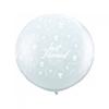 Qualatex Just Married Latex Flowers Balloon (Pack of 2)