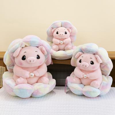 Милая свинка декоративная подушка плюшевая игрушка ладонь яркая кукла-свинка кукла для сна на кровати подарок девочке